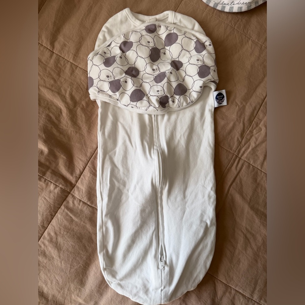 Nested Bean zen neo Swaddle weighted chest cotton